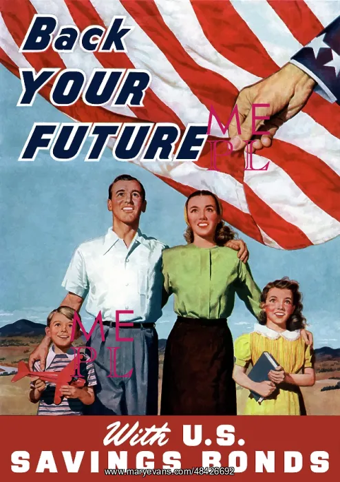 : Digitally restored war propaganda poster : Digitally restored war propaganda poster