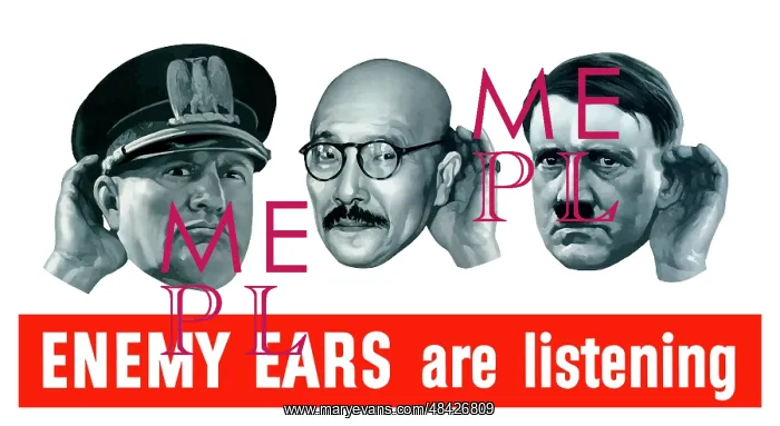 : Digitally restored war propaganda poster : Digitally restored war propaganda poster
