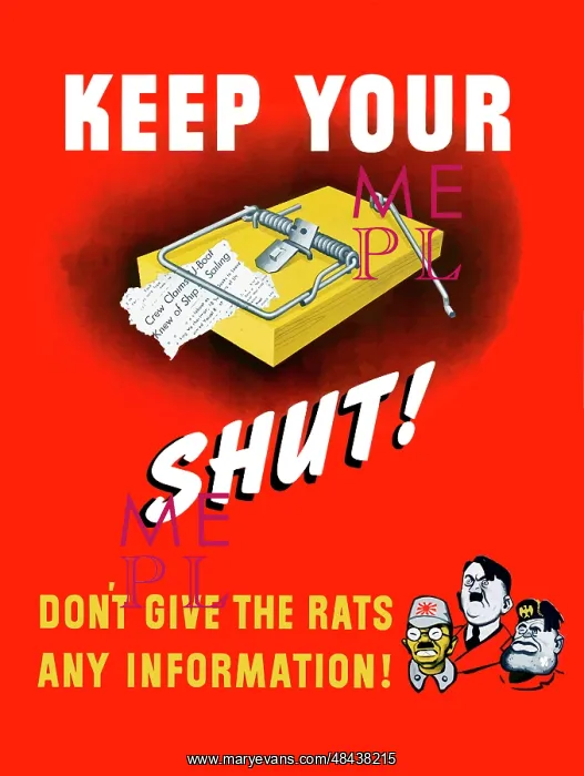 : Digitally restored war propaganda poster : Digitally restored war propaganda poster
