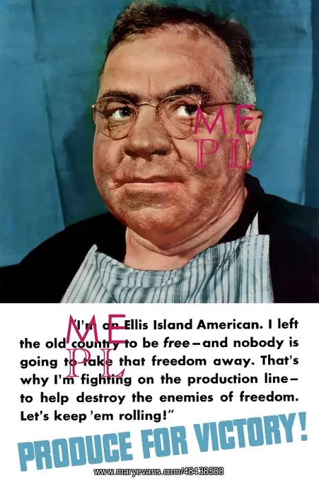 : Digitally restored war propaganda poster : Digitally restored war propaganda poster