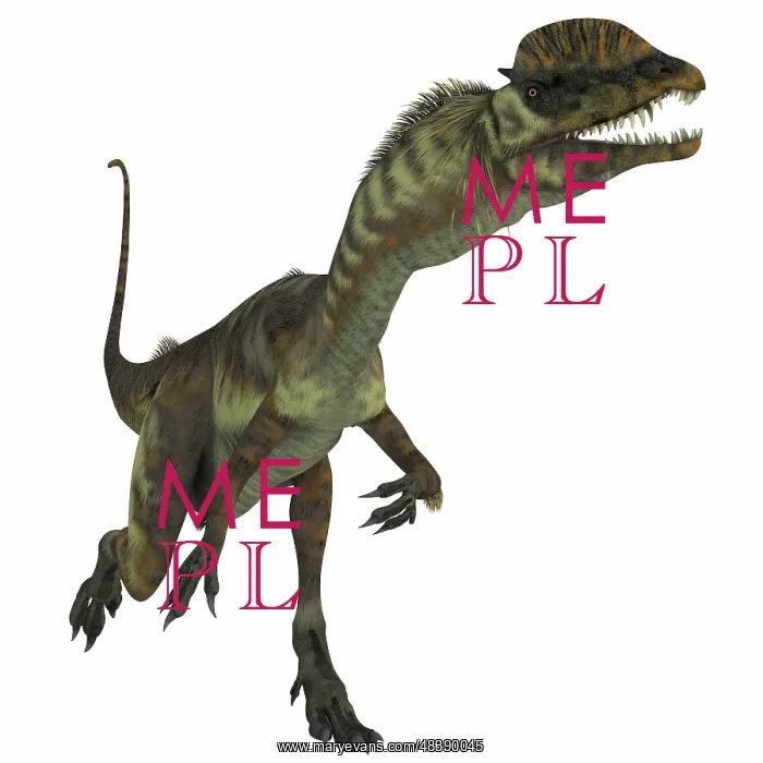 : Dilophosaurus dinosaur : Dilophosaurus dinosaur