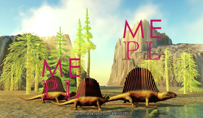 : Dimetrodon predators stick together looking for : Dimetrodon predators stick together looking for