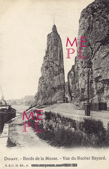 : Dinant, Belgium - The Bayard Rock : Dinant, Belgium - The Bayard Rock