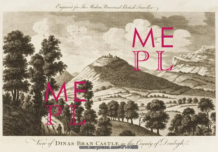  : Dinas-Bran Castle, Denbigh, Wales
