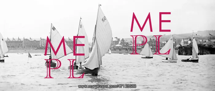  : Dinghy racing at Teignmouth, probably 1930s