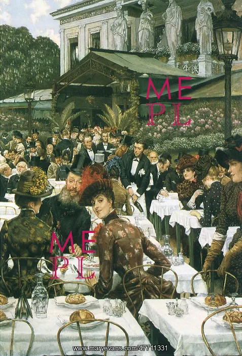 : Dining Al Fresco, by Tissot : Dining Al Fresco, by Tissot