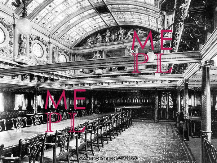  : The Dining Room aboard SS Ophir, March 1901