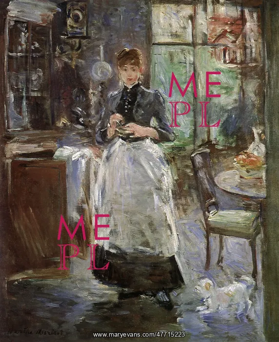  : In the Dining Room, by Berthe Morisot