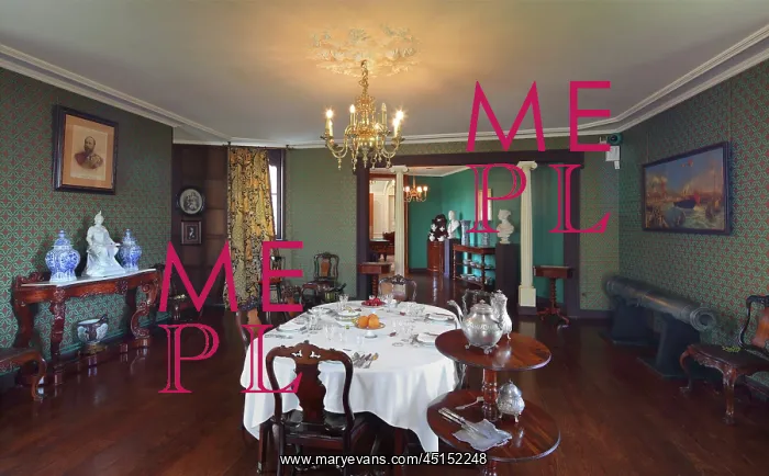 : Dining Room, Chateau de Hardelot, Condette, Pas-de-Calais : Dining Room, Chateau de Hardelot, Condette, Pas-de-Calais
