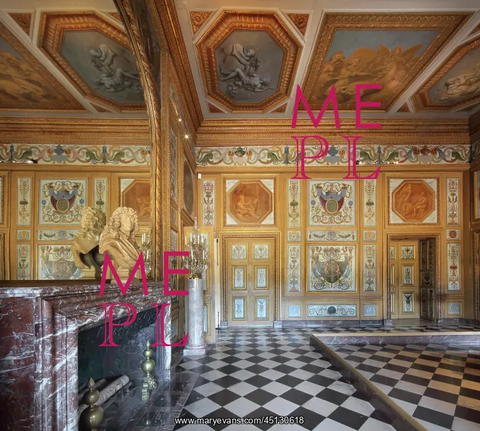 : Dining Room, Chateau de Vaux-le-Vicomte, Maincy : Dining Room, Chateau de Vaux-le-Vicomte, Maincy