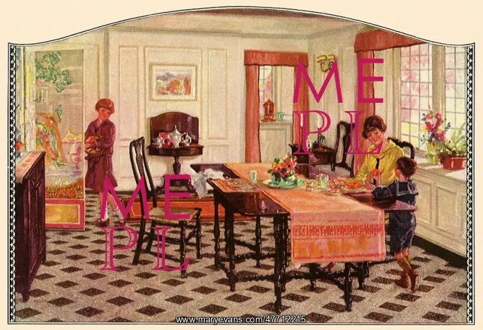  : Dining Room Scene