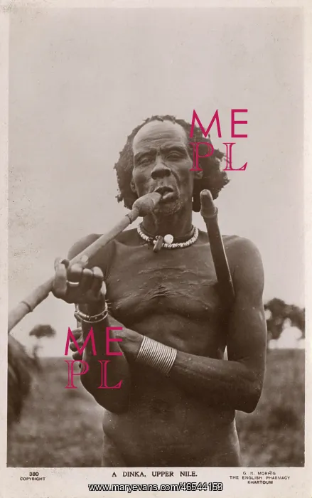  : A Dinka Man - Sudan, Upper Nile