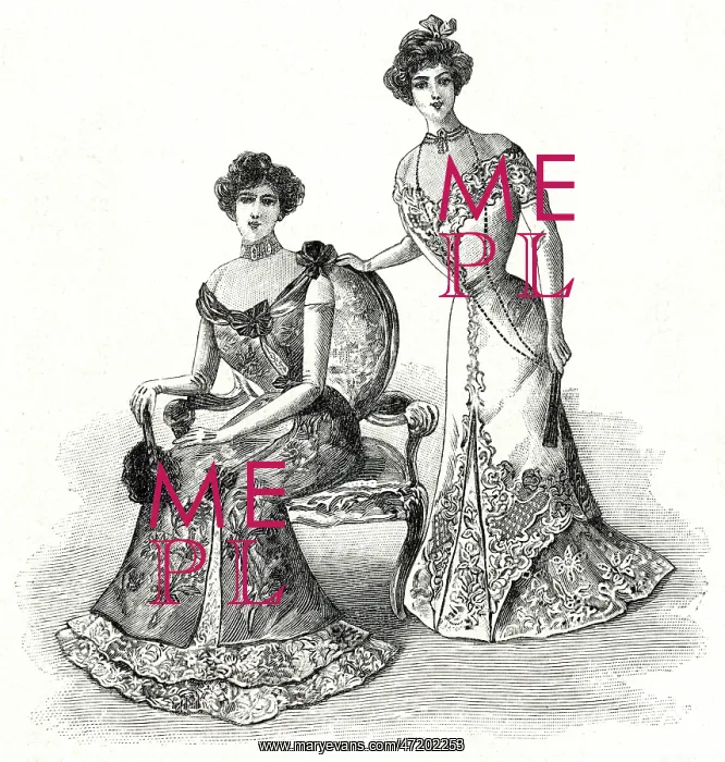: Dinner Dresses 1900 : Dinner Dresses 1900