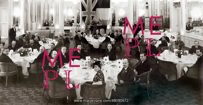 : Dinner given by Alexander Duckham at the Savoy Hotel : Dinner given by Alexander Duckham at the Savoy Hotel