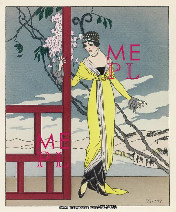 : Dinner Robe - Worth 1913 : Dinner Robe - Worth 1913