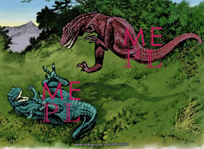 : Dinosaurs Fighting : Dinosaurs Fighting