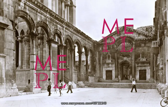 : The Diocletian Palace, Split, Croatia : The Diocletian Palace, Split, Croatia