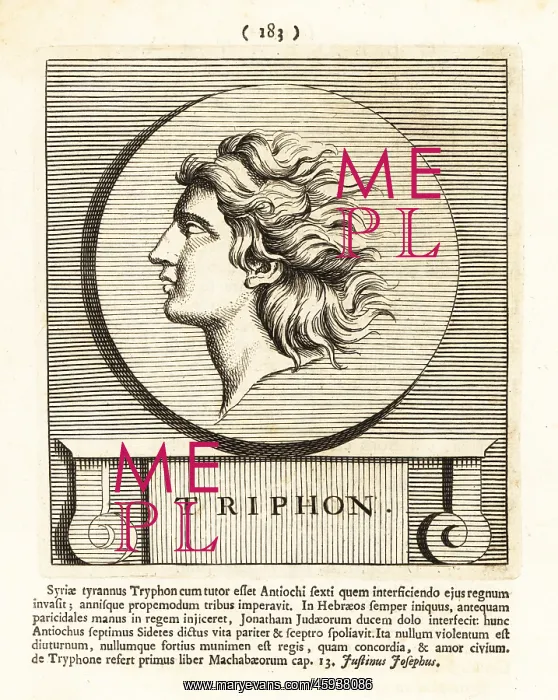  : Diodotus Tryphon, tyrant king of Syria
