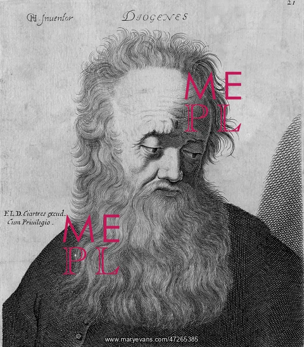 : DIOGENES (412 - 323 BC), Greek philosopher