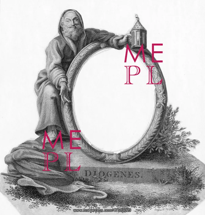 : DIOGENES WITH LANTERN : DIOGENES WITH LANTERN