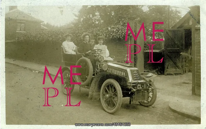 : De Dion Vintage Car, England : De Dion Vintage Car, England