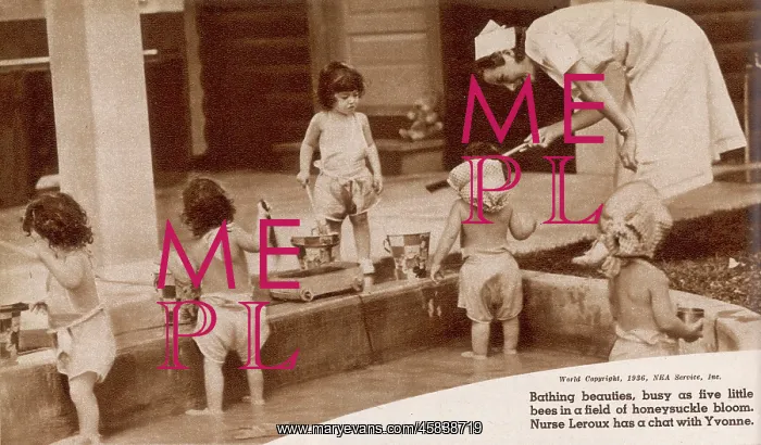 : DIONNE QUINTUPLETS / BATH : DIONNE QUINTUPLETS / BATH