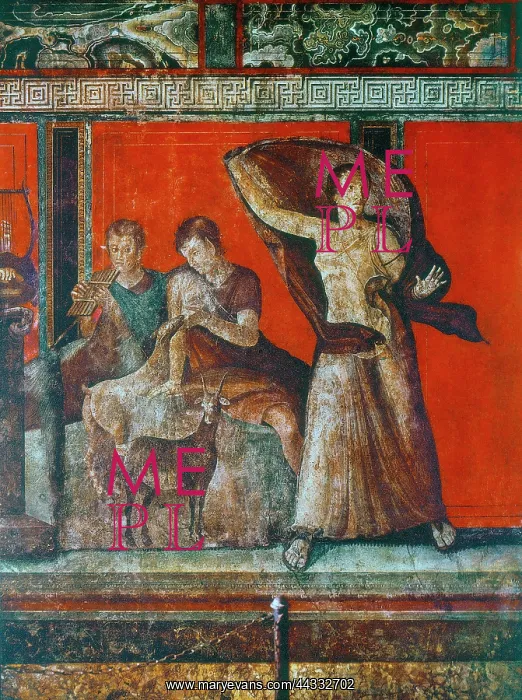 : Detail of the Dionysiac frieze : Detail of the Dionysiac frieze