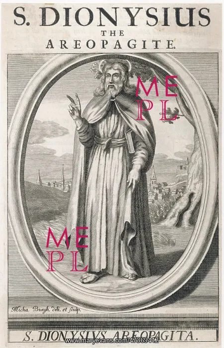 : DIONYSIUS THE AREOPAGITE : DIONYSIUS THE AREOPAGITE