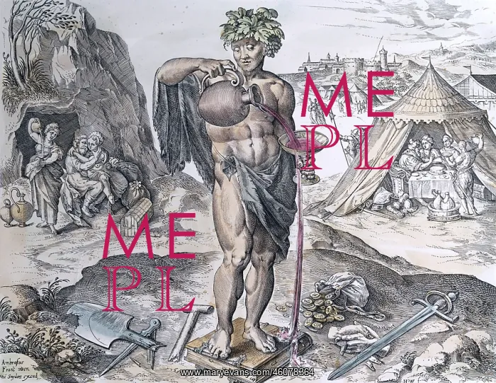 : Dionysius or Bacchus, god of wine : Dionysius or Bacchus, god of wine