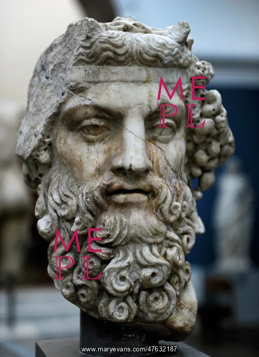 : Dionysus. Bust. 2nd century AD. Marble : Dionysus. Bust. 2nd century AD. Marble
