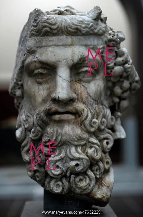 : Dionysus. Bust. 2nd century AD. Marble : Dionysus. Bust. 2nd century AD. Marble