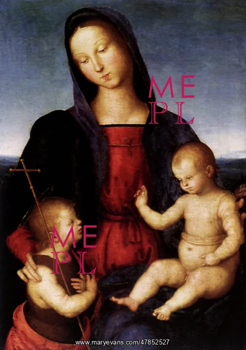  : Diotalevi Madonna, by Raphael