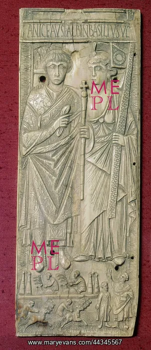 : Diptych of the Consul of : Diptych of the Consul of