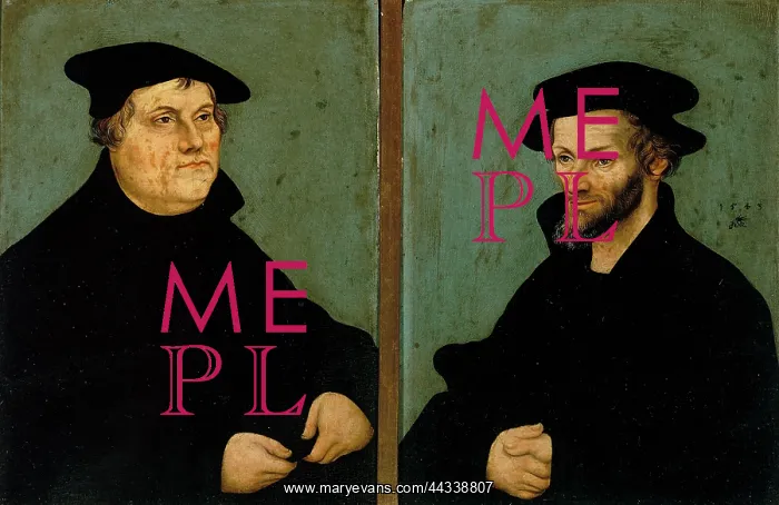 : Diptych by Cranach the Elder : Diptych by Cranach the Elder