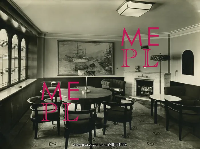 : A director's office at Thyssen, 1929 : A director's office at Thyssen, 1929
