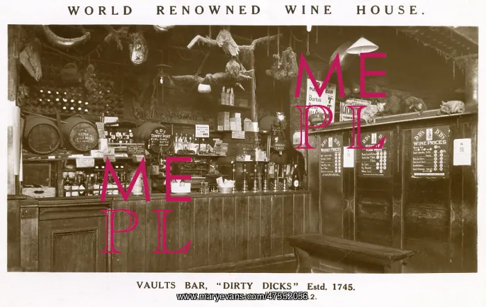 : Dirty Dicks Bar in London : Dirty Dicks Bar in London