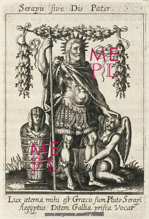  : DIS PATER the Roman God of the dead and the underworld