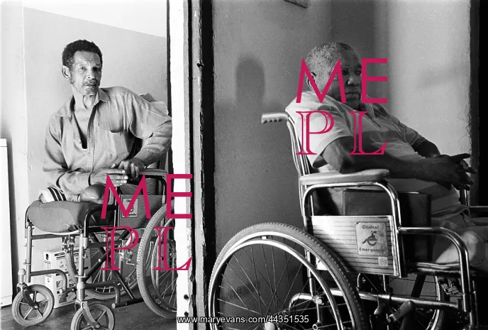 : Disabled men at the John Dunn home for the disabled : Disabled men at the John Dunn home for the disabled
