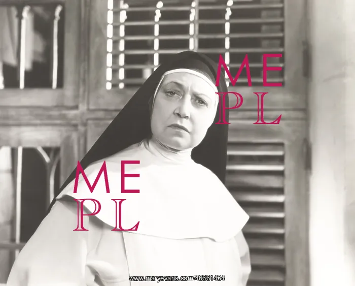 : Disappointed nun : Disappointed nun