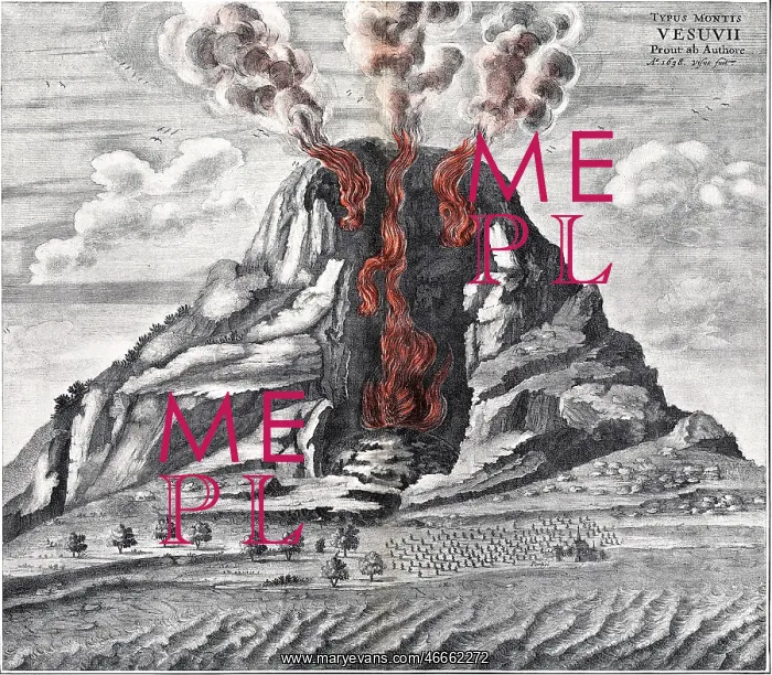: disasters, volcanos, Mount Vesuvius, illustration : disasters, volcanos, Mount Vesuvius, illustration
