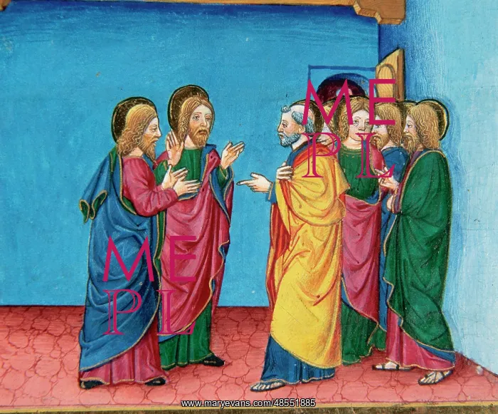 : The disciples are convinced the Jesus is dead. Codex of Pred : The disciples are convinced the Jesus is dead. Codex of Pred