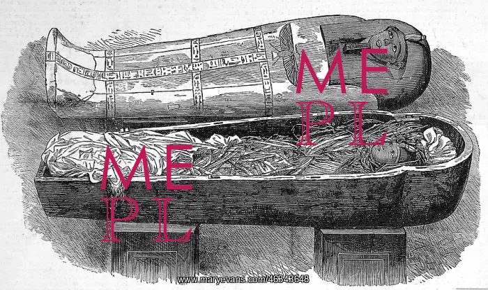 : Discovery of Royal mummies at Thebes : Discovery of Royal mummies at Thebes