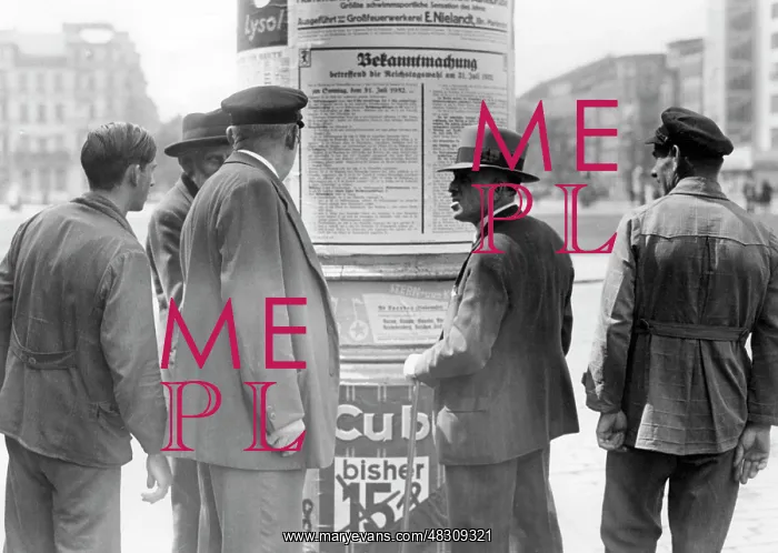 : Discussion among voters, 1932 : Discussion among voters, 1932