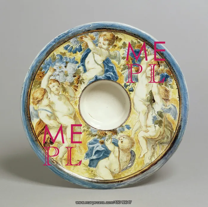 : Dish. Italian majolica : Dish. Italian majolica