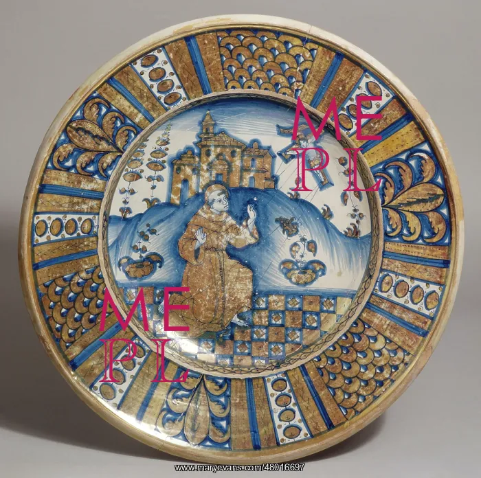 : Dish: Saint Francis of Assisi : Dish: Saint Francis of Assisi