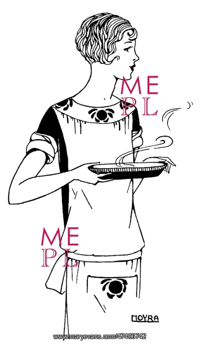  : SHE DISHES UP