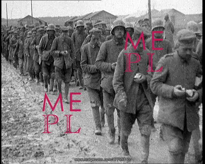 : Dishevelled Looking German Prisoners Of War : Dishevelled Looking German Prisoners Of War