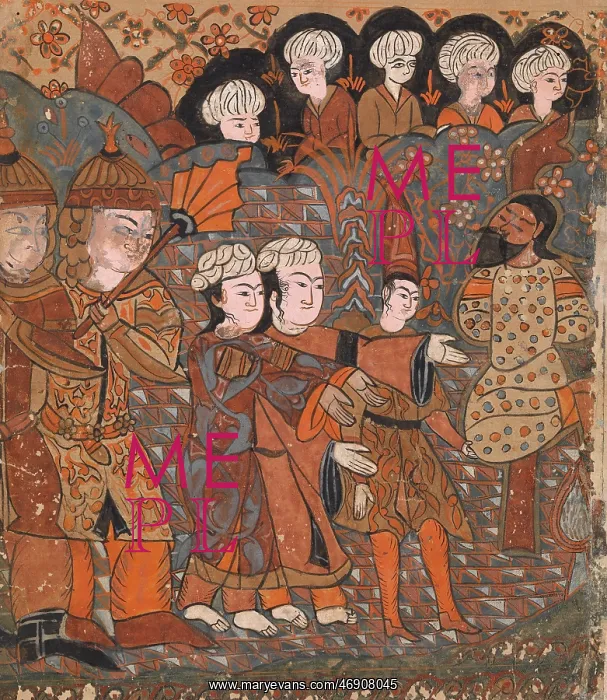 : The Dishonest Goldsmith is Hanged, Folio from : The Dishonest Goldsmith is Hanged, Folio from