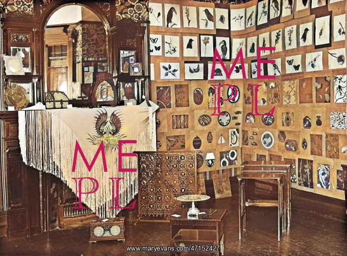  : Display of homemade arts and crafts