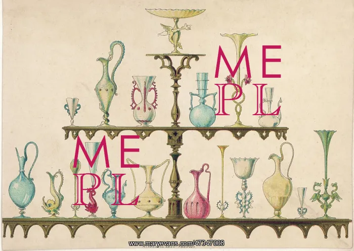 : A DISPLAY OF VASES : A DISPLAY OF VASES